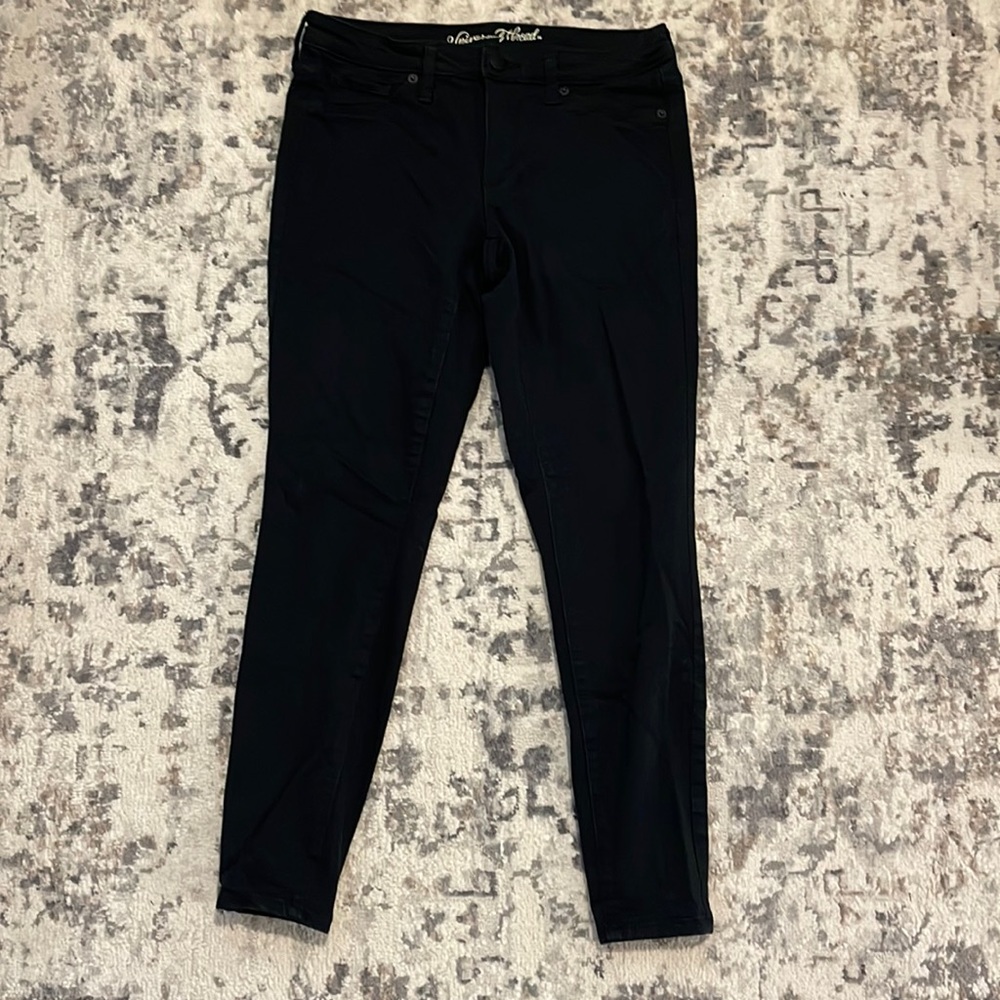 Target brand. Black skinny mid rise jeggings